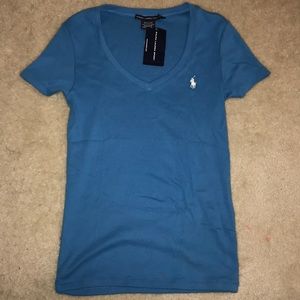 Ralph Lauren Sport Blue Tshirt Vneck